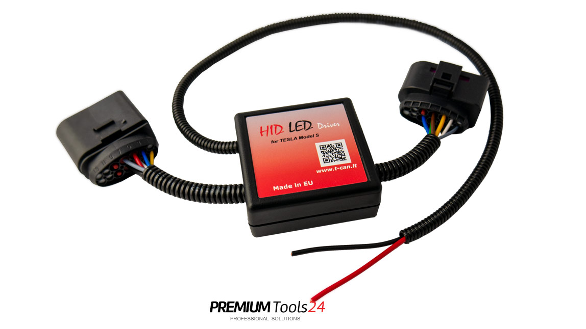 Emulator HID-LED do Tesli Modelu S